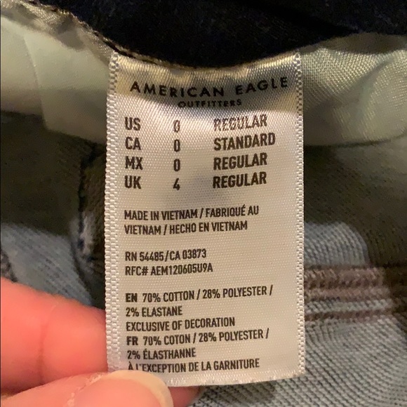 American Eagle 🦅 hi rise jegging 0 - Picture 6 of 6